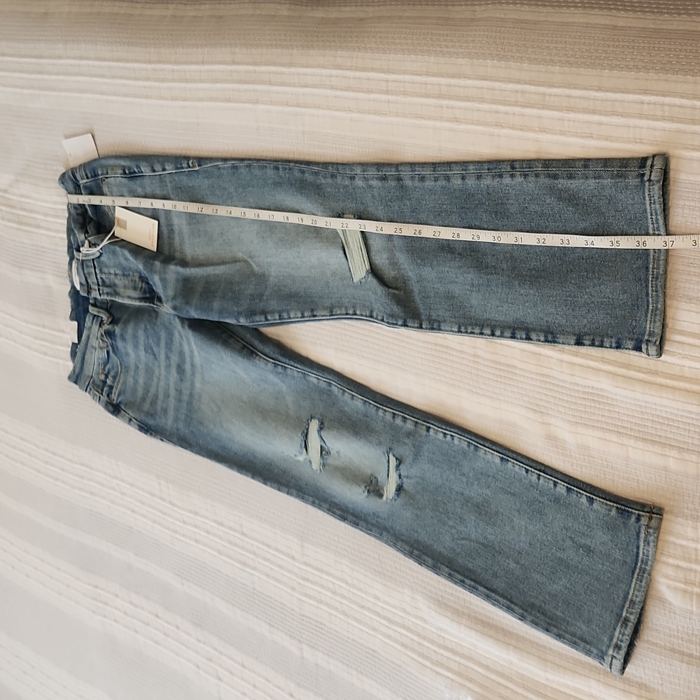 Good American Good Legs Straight Jeans in blue size 6 new with tag - Picture 16 of 17
